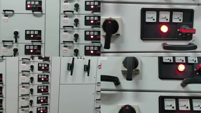 配电室，高压配电室，配电柜，指示灯