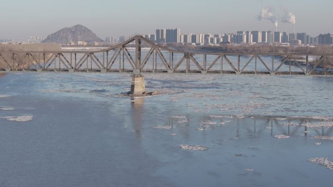 黄河流凌