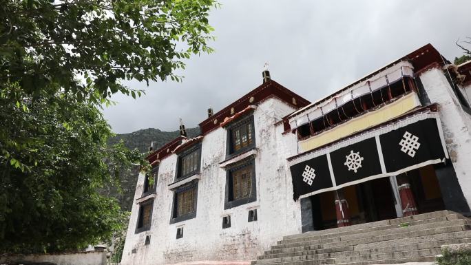 拉萨 哲蚌寺 建筑外观
