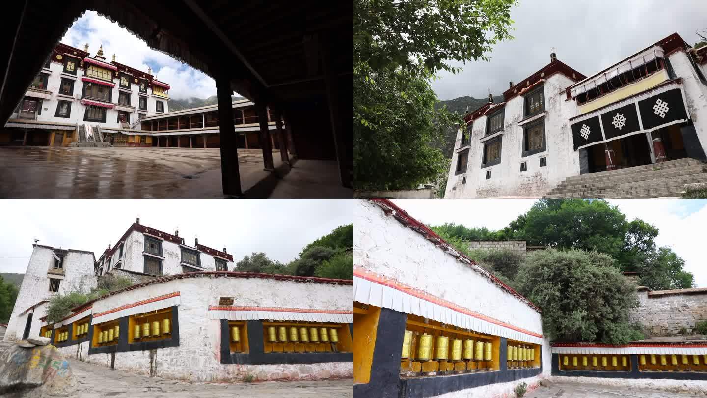 拉萨 哲蚌寺 建筑外观