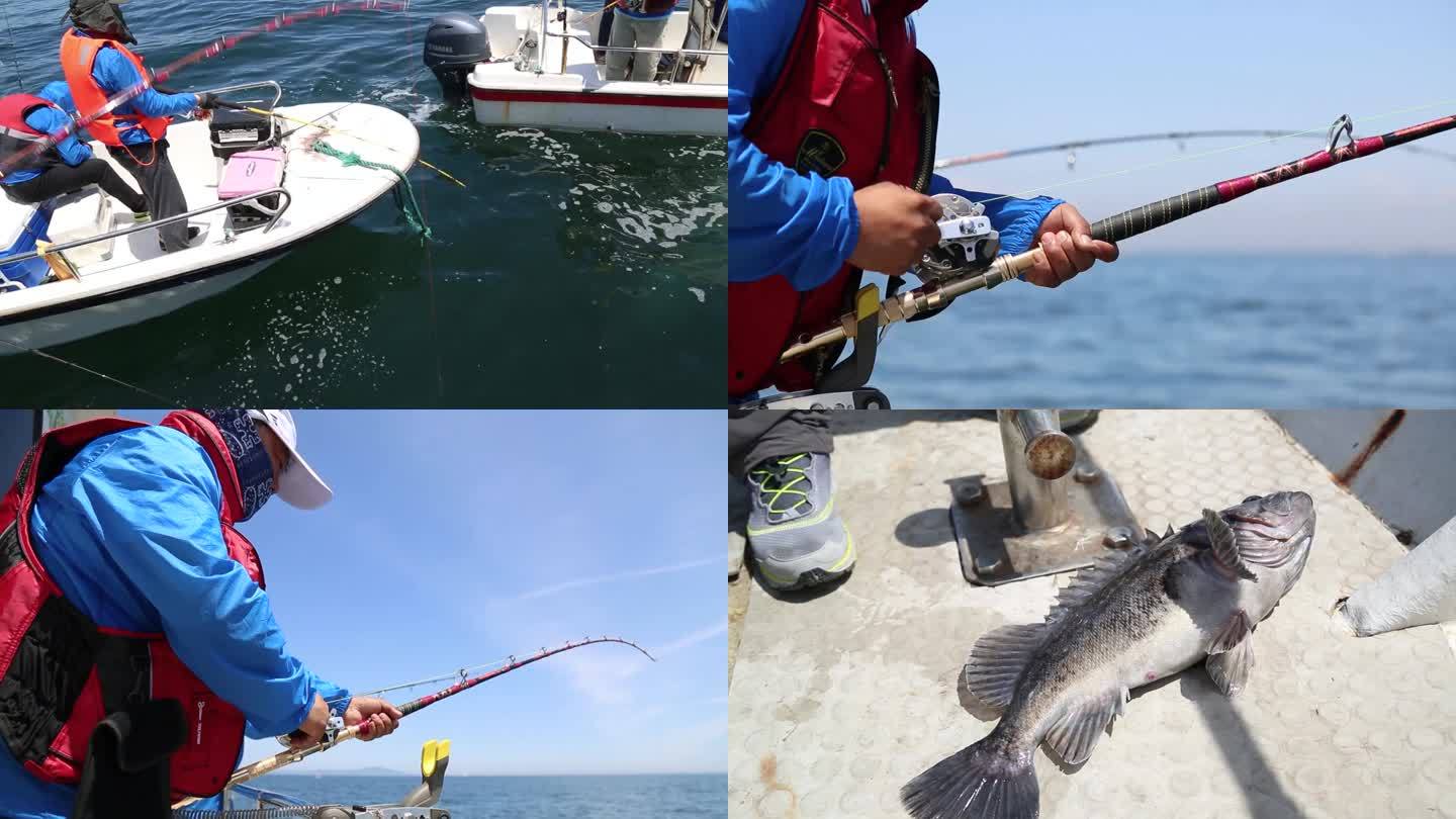 海钓獐子岛海钓钓鱼