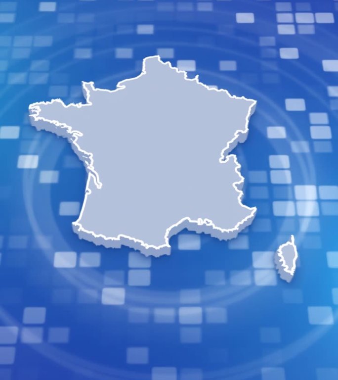 法国地图介绍背景