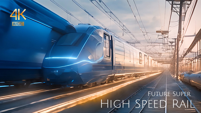 超级智慧高铁 未来的高速铁路 轨道交通