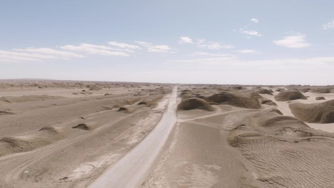 青海火星公路航拍