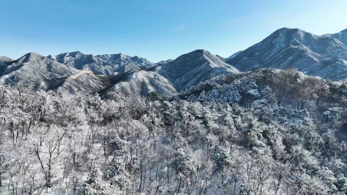 雪后长城-八达岭，居庸关