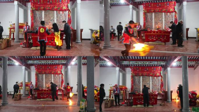 祠堂 入舞狮 四合院 老家祖屋 非遗文化