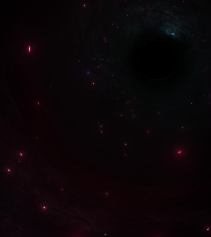 引力透镜效应下深空垂直拍摄的黑洞奇点