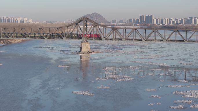 黄河流凌