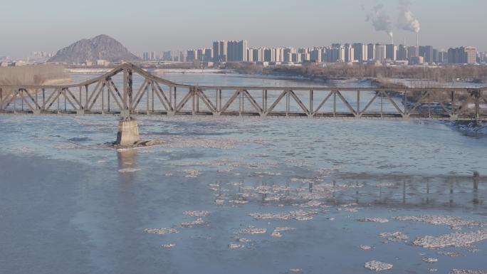 黄河流凌