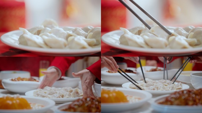 春节吃饺子