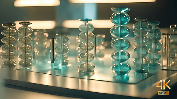 医学模型 DNA 玻璃材质 遗传物质