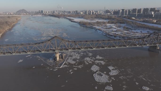 黄河流凌