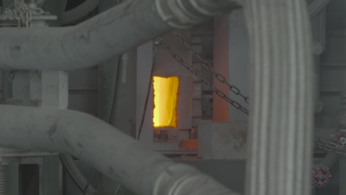 08沙子熔炉 压力表 玻璃工厂 4K