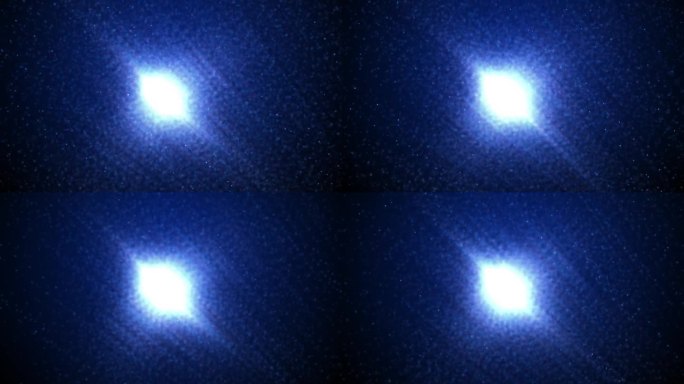 超新星爆发光在太空中穿越恒星场-循环运动图形