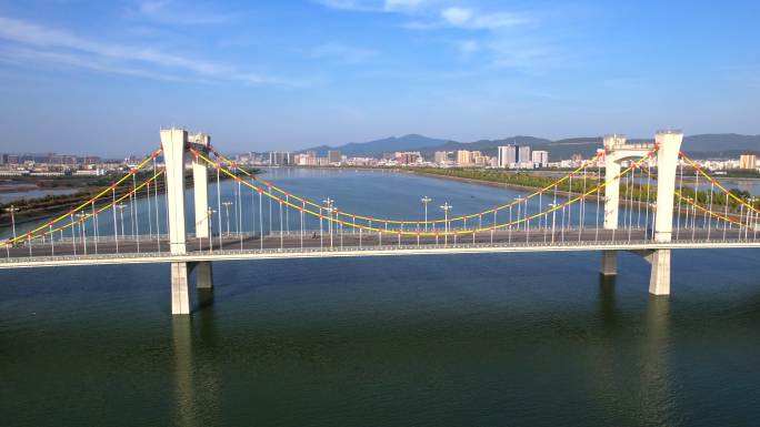 淅川县移民大桥航拍