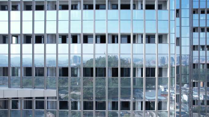 4K建筑抽象艺术玻璃幕墙幕墙玻璃