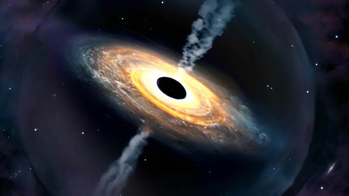黑洞  宇宙  外太空  银河系