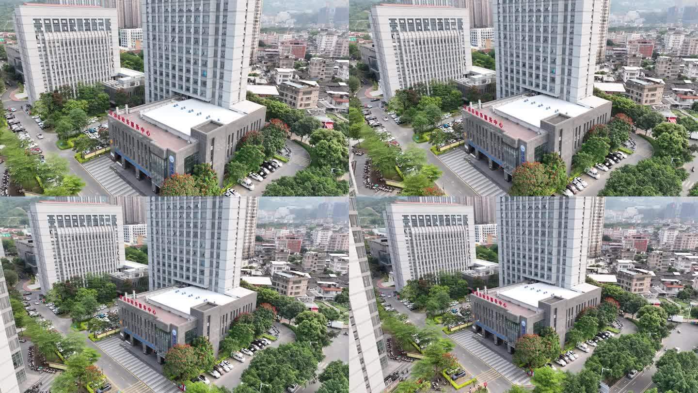 福建省泉州市安溪县政务服务中心航拍