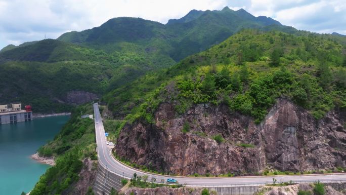 大平地海边，湖边，山路天空倒影4K素材