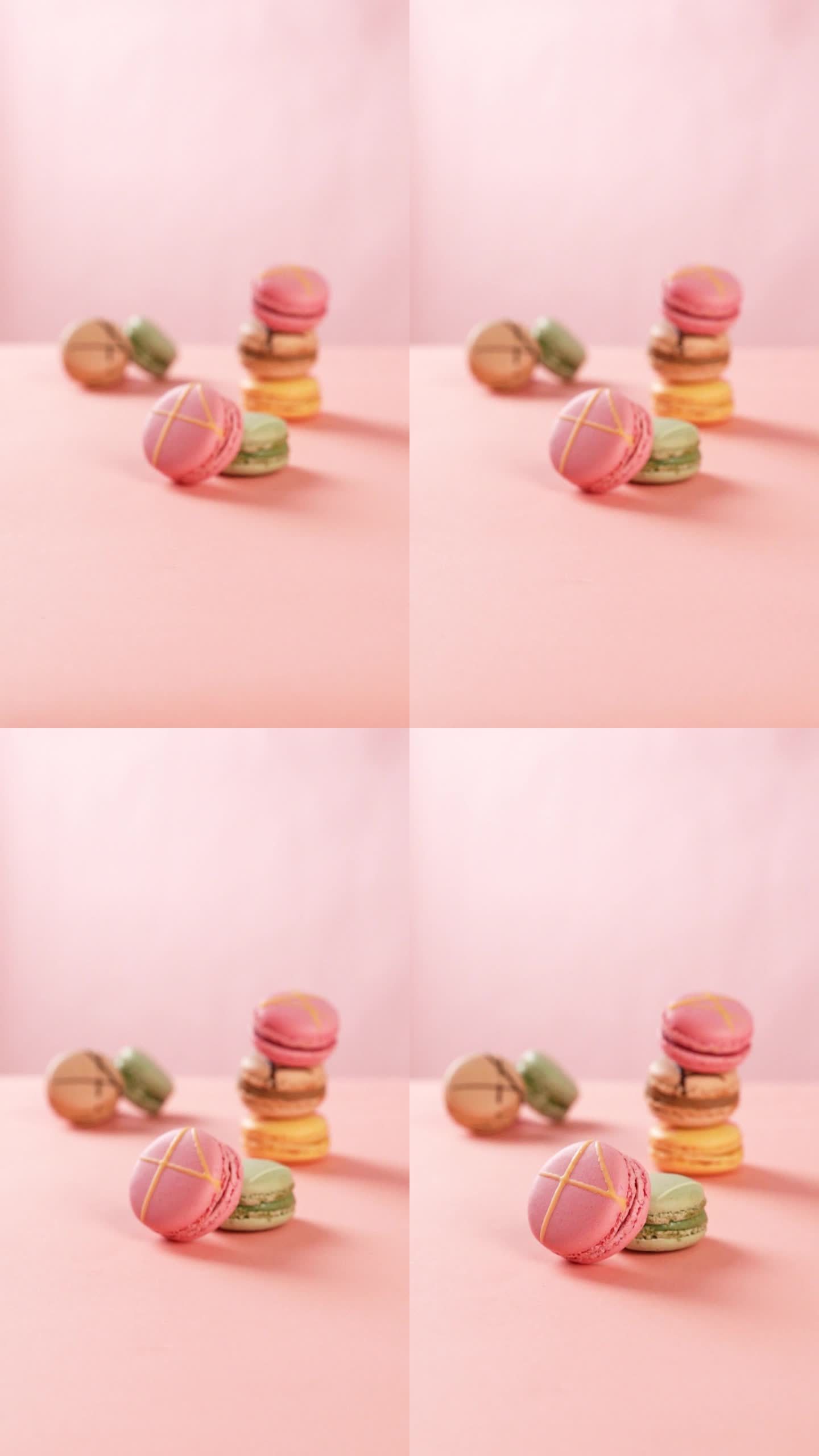 甜品马卡龙广告