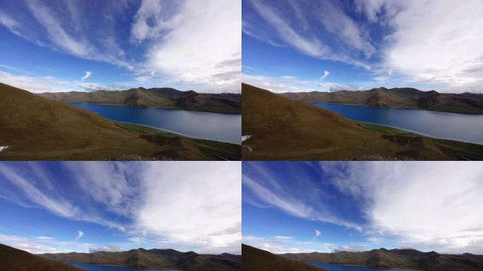 西藏羊湖2风光延时