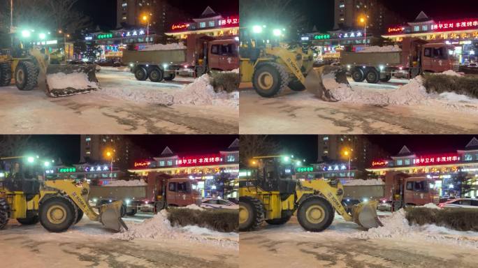 4K原创 清雪车 除雪 除冰雪