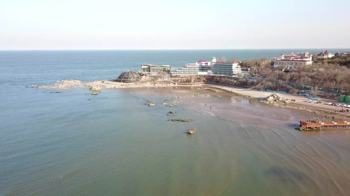 大海沙滩波涛海浪鸽子窝秦皇岛北戴河