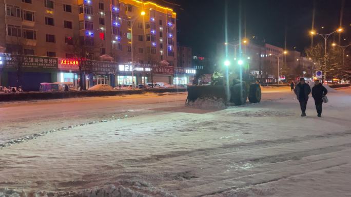 4K原创 清雪车 除雪 除冰雪