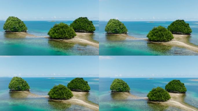 南苏里高的波斯隆岛。菲律宾。