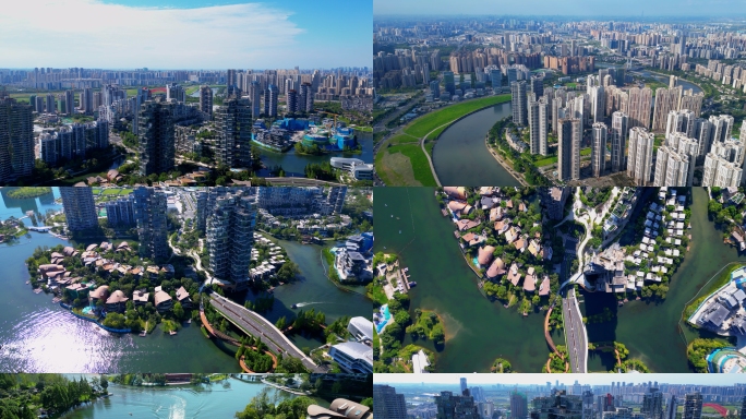 成都天府新区麓湖板块