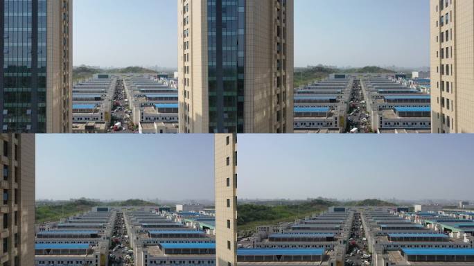 红星农批中心航拍