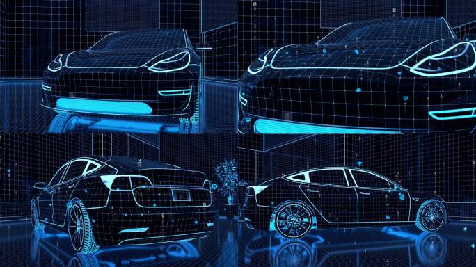 新能源汽车展示