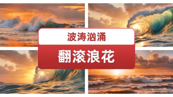 巨浪 浪花 海浪 乘风破浪