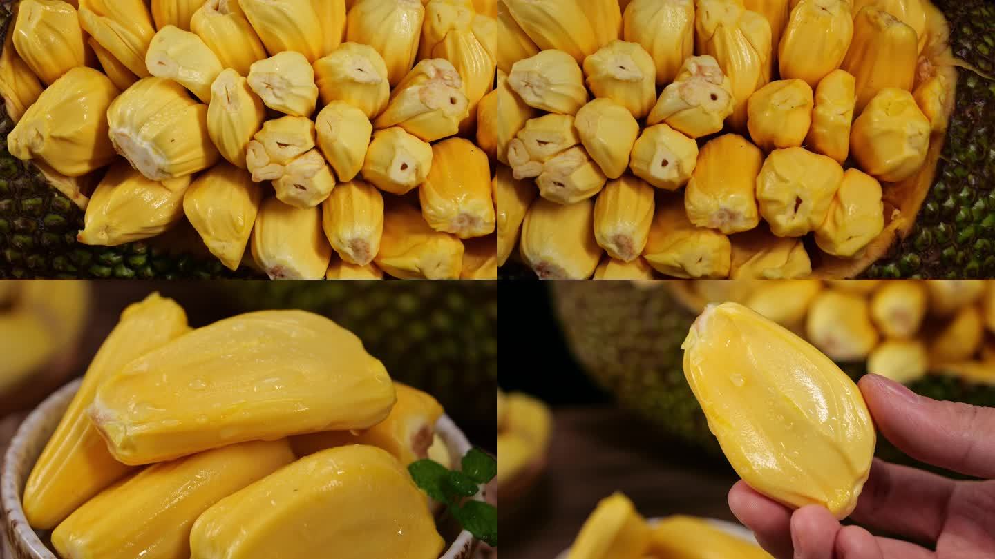 菠萝蜜视频  菠萝蜜果肉 泰国红肉菠萝蜜