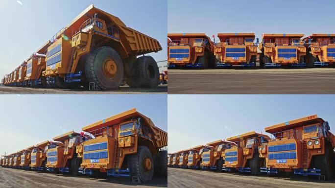 大型运输车矿山卡车大型设备矿石运输车