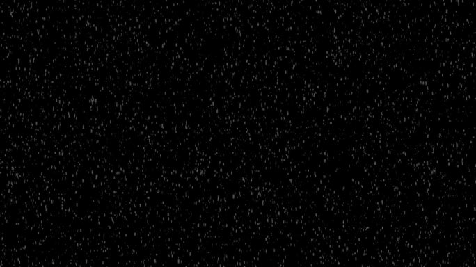 黑色背景降雪背景圣诞商业用途，美丽的雪花飘落背景动画