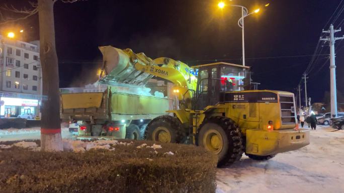 4K原创 清雪车 除雪 除冰雪