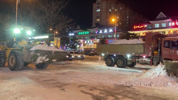 4K原创 清雪车 除雪 除冰雪