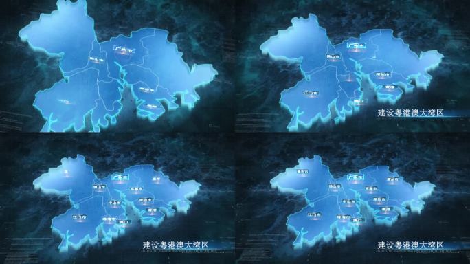 粤港澳大湾区地图