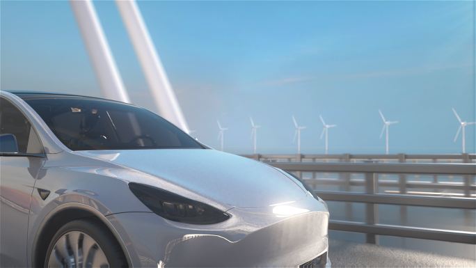 新能源汽车 充电电车碳中 公路