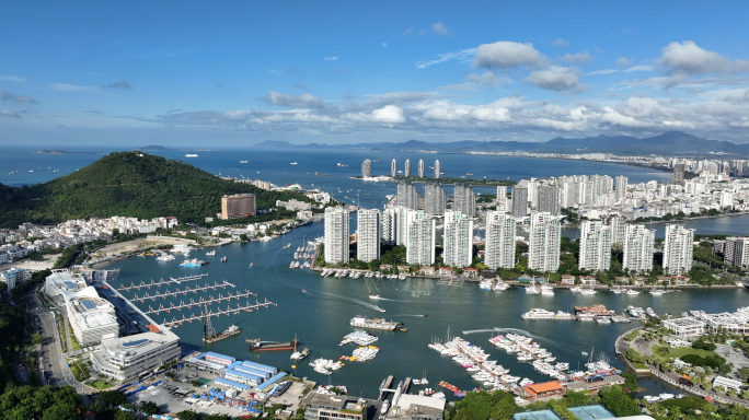 三亚城市旅游宣传片航拍视频