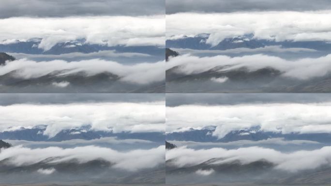 那拉提草原的云