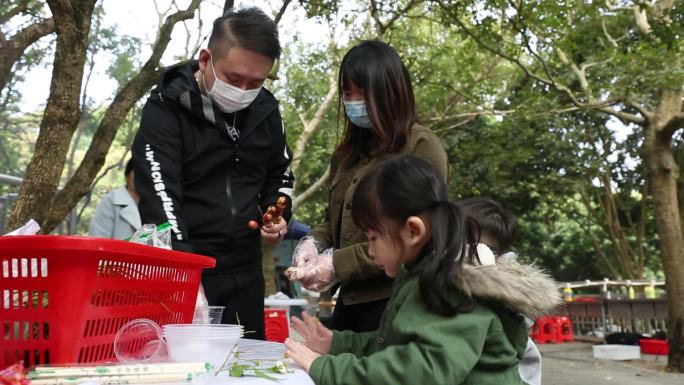 车友 聚会 烧烤 家庭 深圳 新能源车