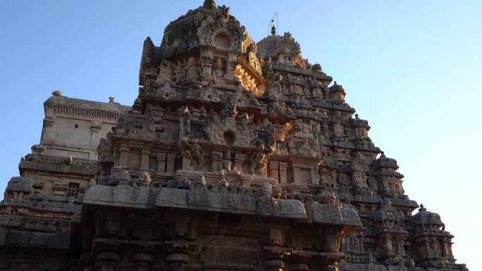 古印度神庙塔。