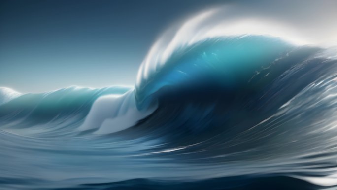 大海海洋海面海水海浪波浪风浪大浪巨浪浪花