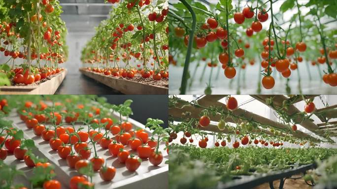 小番茄圣女果室内种植大棚