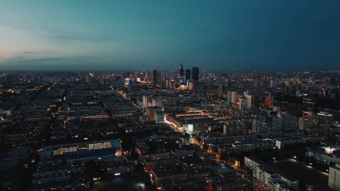 现代城市夜景