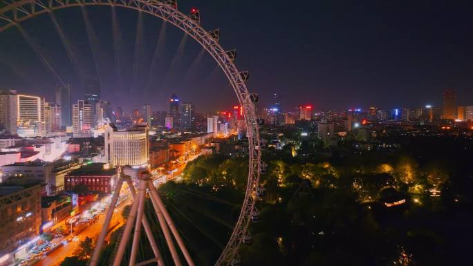 合肥城市航拍日夜景宣传片