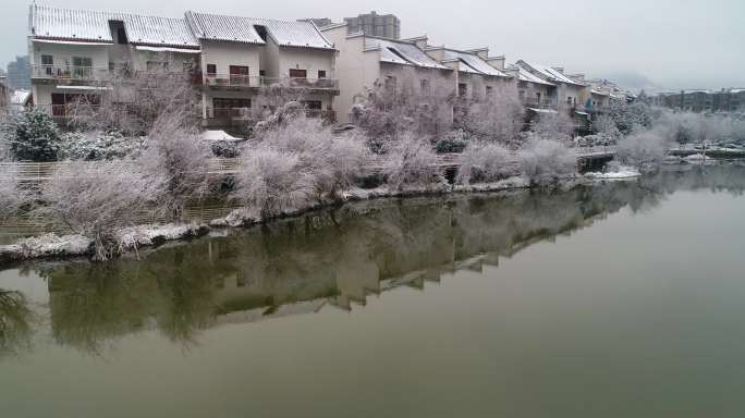 水城古镇雪景