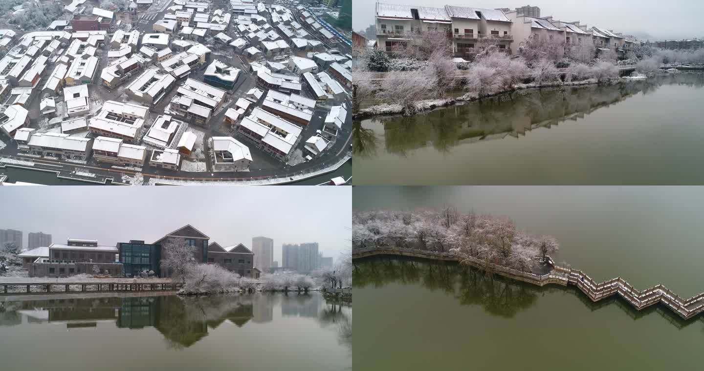 水城古镇雪景